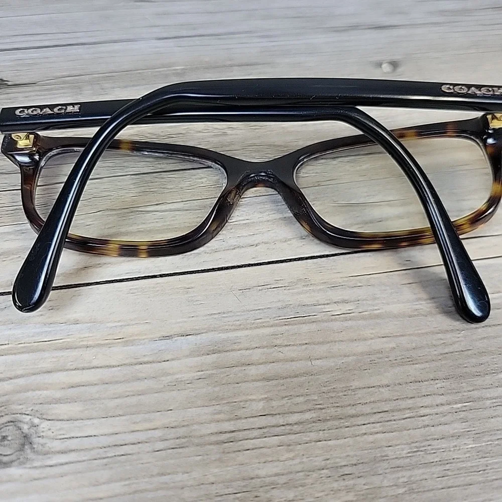 Coach HC 6174‎ 5120 Dark Tortoise Eyeglass Frames Full Rim 50-17 140mm